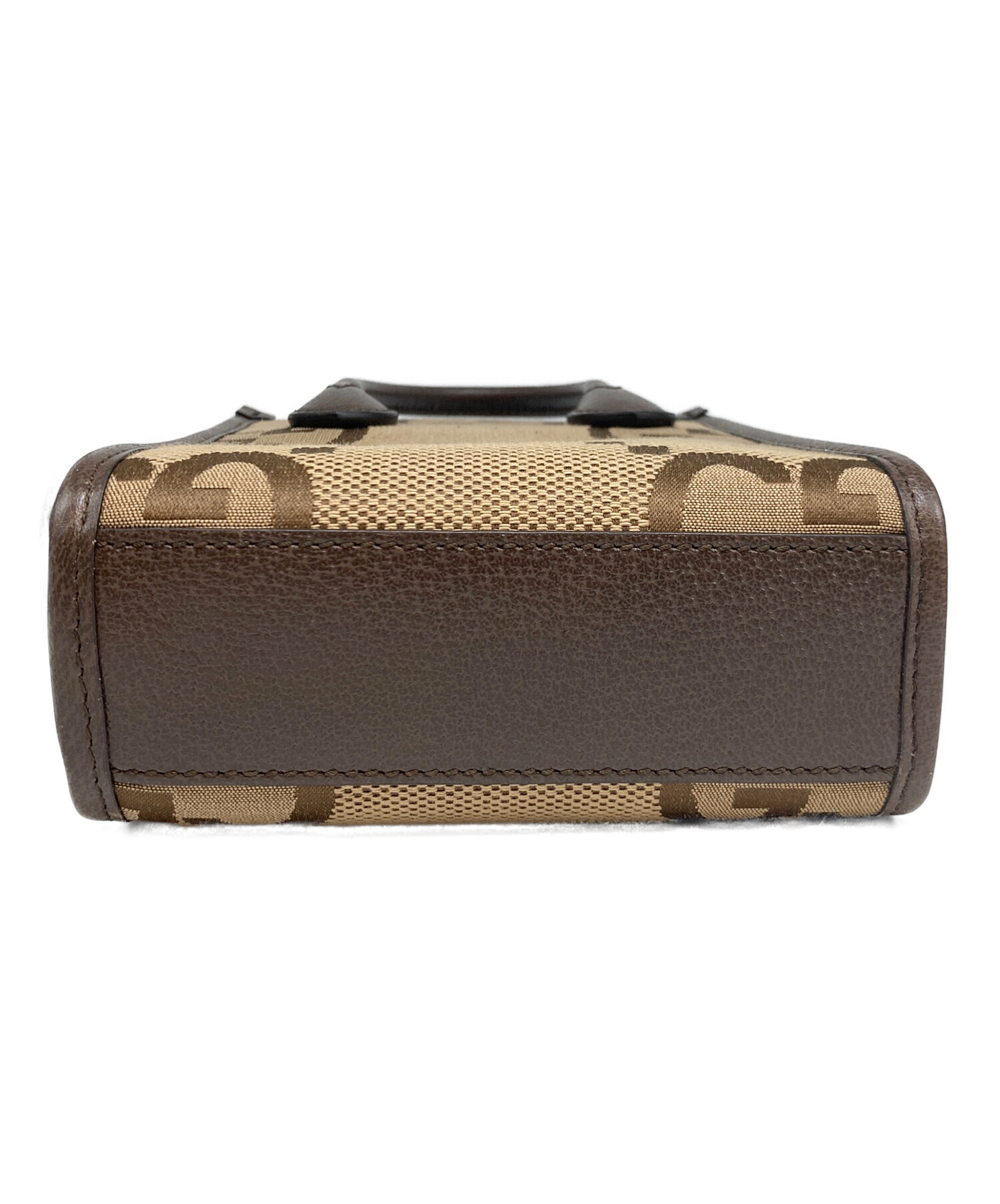 中古・古着通販】GUCCI (グッチ) 2WAYミニトートバッグ ブラウン 