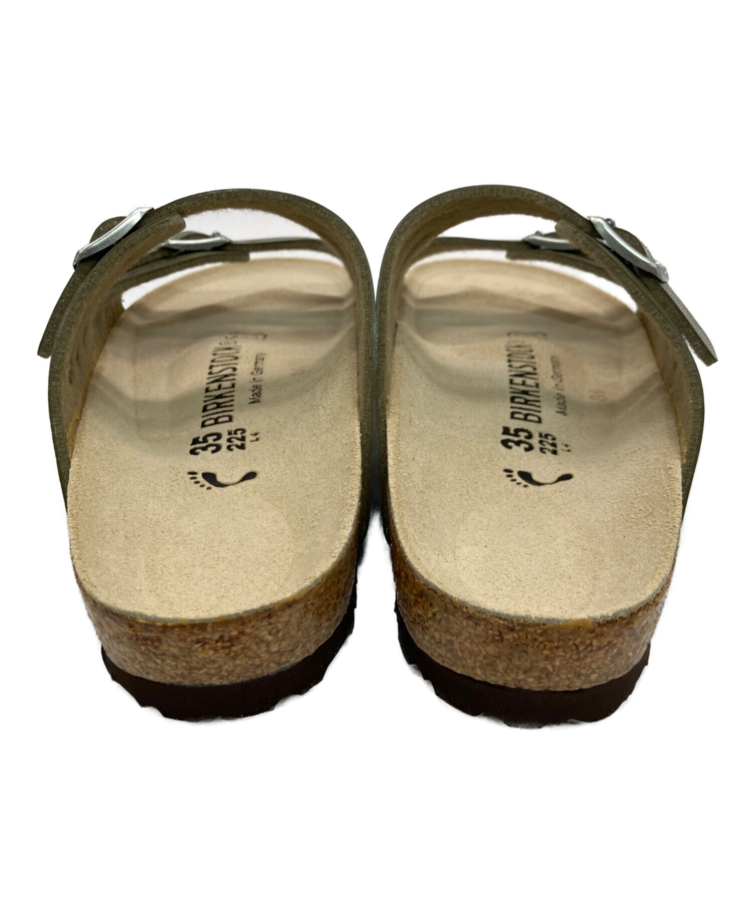 未使用　Birkenstock サンダル 中古・古着通販】BIRKENSTOCK (ビルケンシュトック) サンダル オリーブ