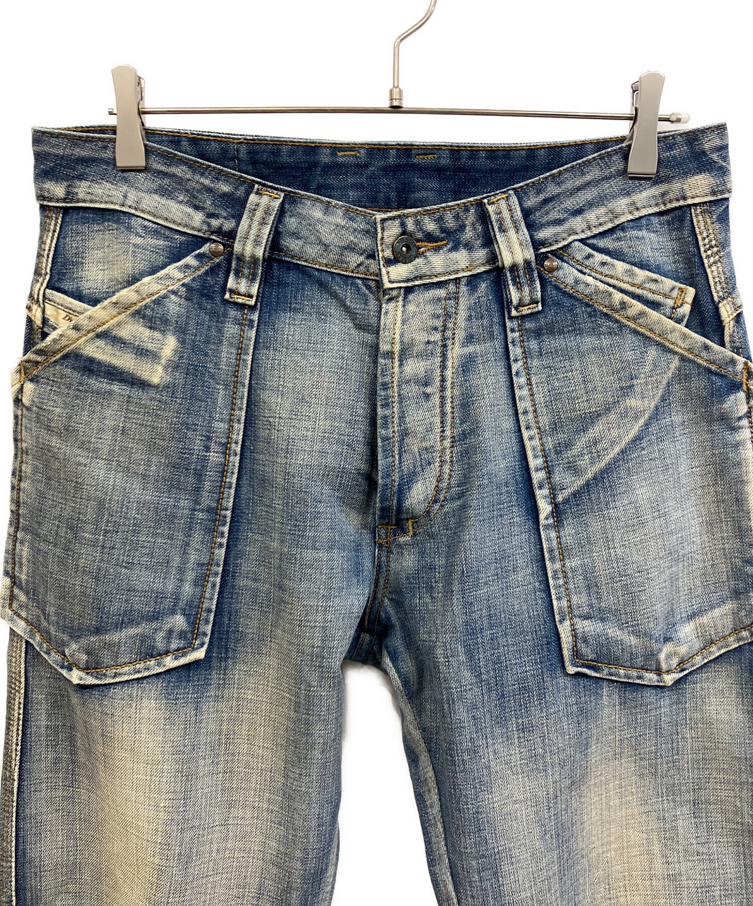 中古・古着通販】DIESEL (ディーゼル) デニムパンツ インディゴ サイズ