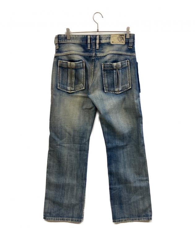 中古・古着通販】DIESEL (ディーゼル) デニムパンツ インディゴ サイズ