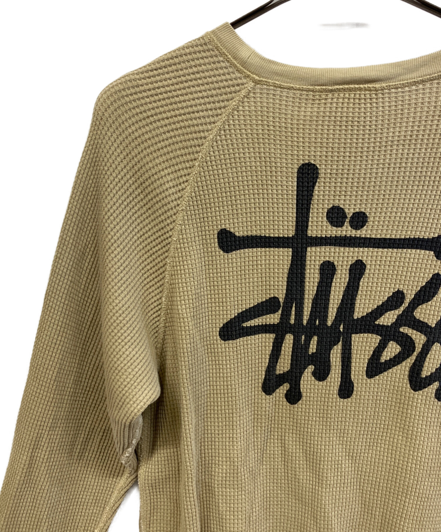 中古・古着通販】stussy (ステューシー) 長袖カットソー カーキ サイズ 