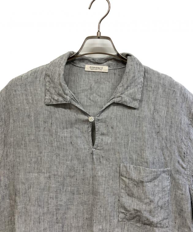 中古・古着通販】confect (コンフェクト) リネンスキッパーシャツ