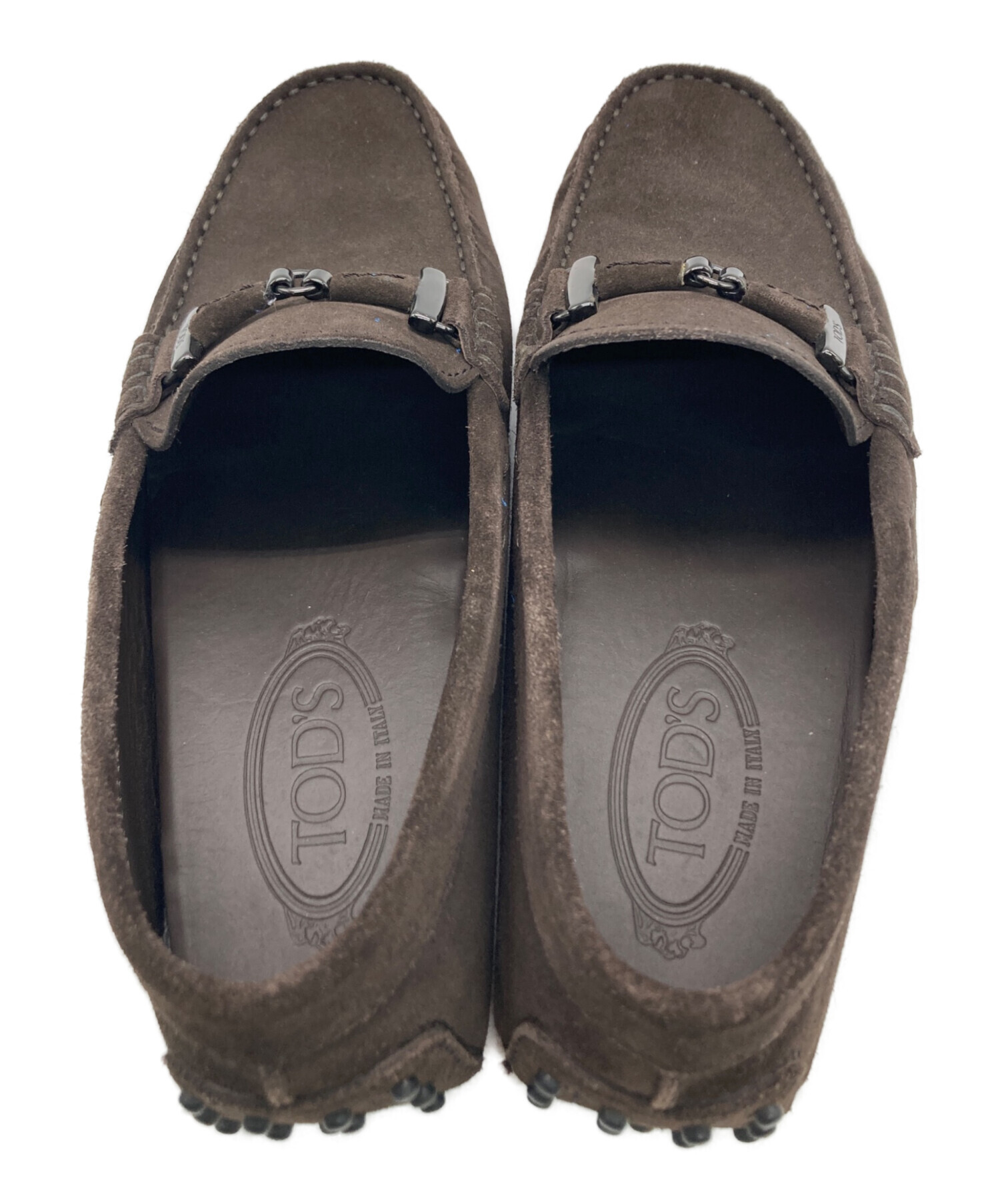 新品　未使用品　TOD'S ブラウン ローファー 34 1/2 中古・古着通販】TOD'S (トッズ) ローファー ブラウン サイズ: 5 1/2