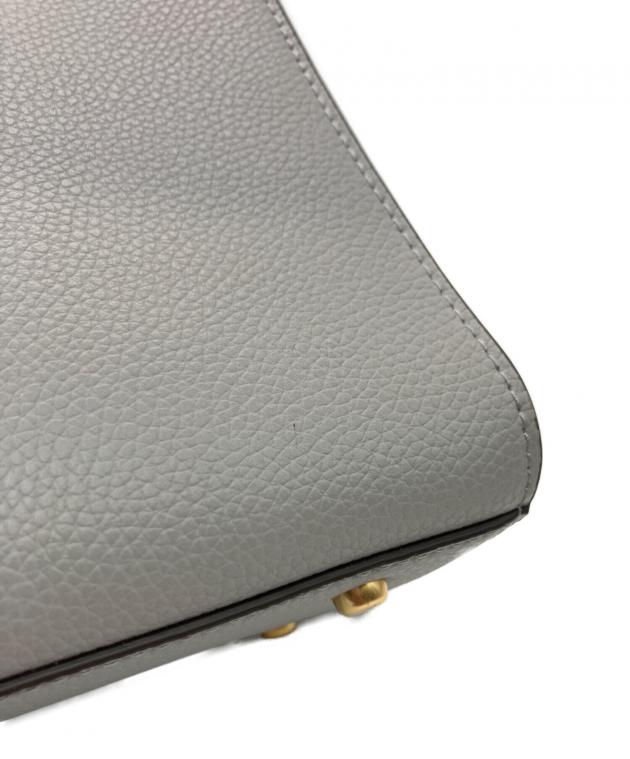 トリーバーチ 2way ショルダーバッグ グレー 中古・古着通販】TORY BURCH (トリーバーチ) 2WAYショルダーバッグ