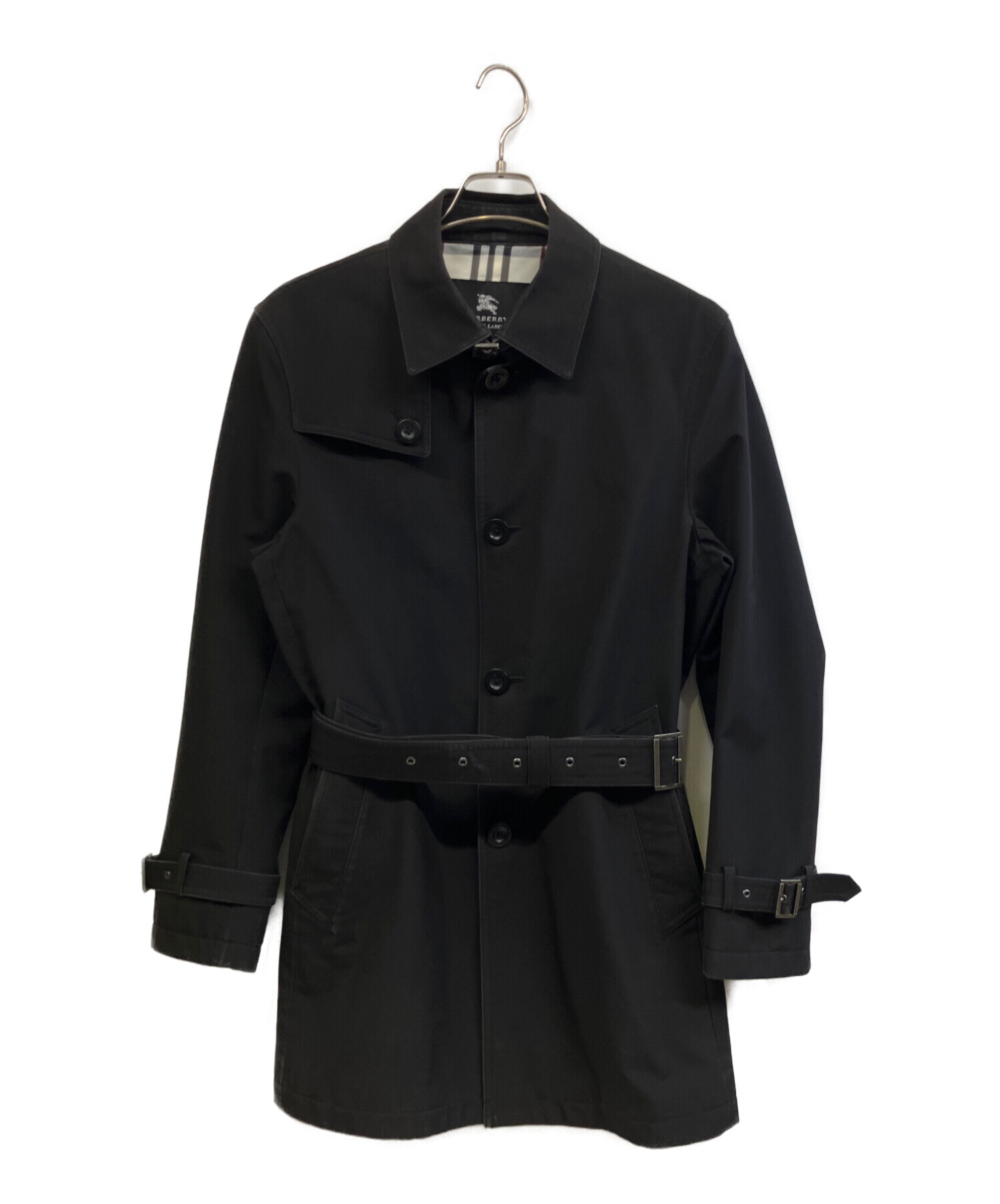 BURBERRY BLACK LABEL　ステンカラーコート 中古・古着通販】BURBERRY BLACK LABEL (バーバリーブラックレーベル
