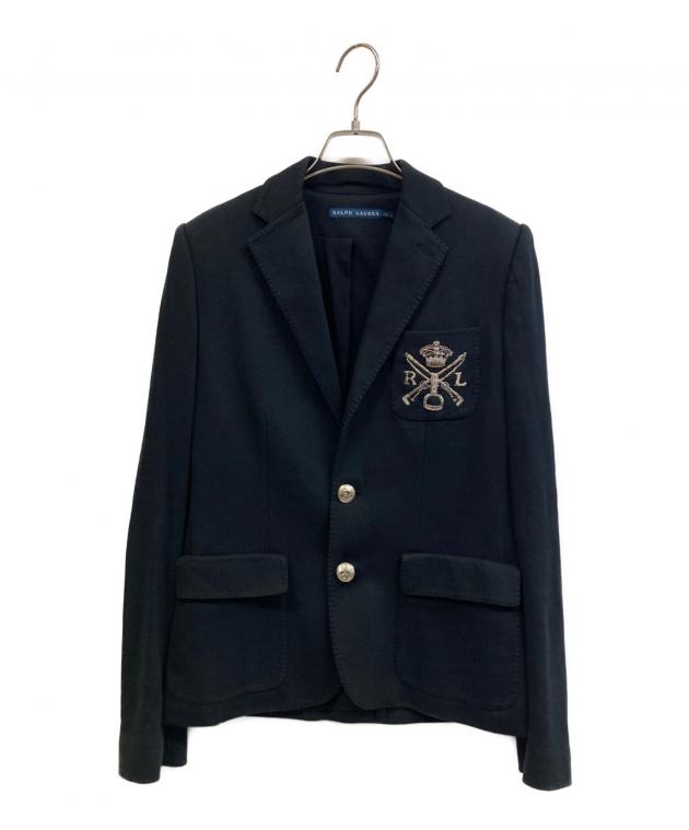 中古・古着通販】RALPH LAUREN (ラルフローレン) ブレザー ブラック
