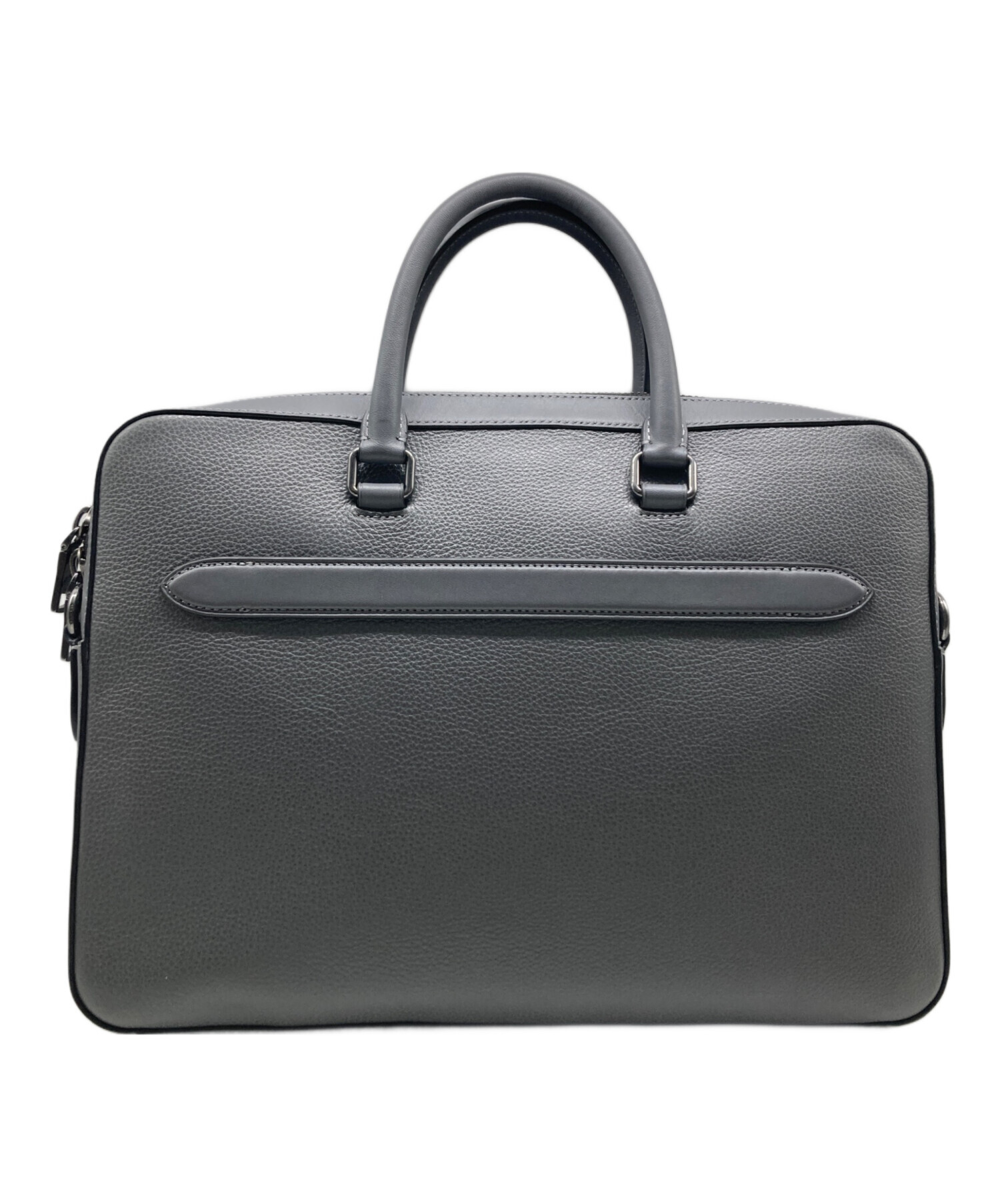 中古・古着通販】COACH (コーチ) ビジネスバッグ グレー｜ブランド