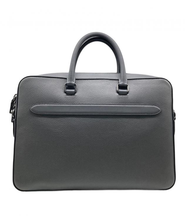 中古・古着通販】COACH (コーチ) ビジネスバッグ グレー｜ブランド