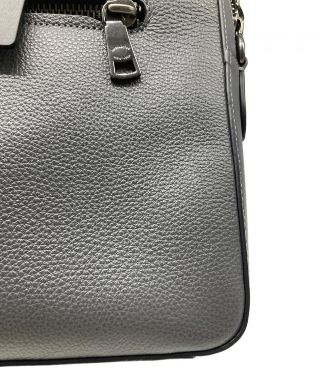 中古・古着通販】COACH (コーチ) ビジネスバッグ グレー｜ブランド