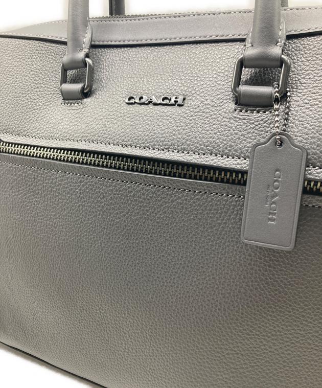 中古・古着通販】COACH (コーチ) ビジネスバッグ グレー｜ブランド