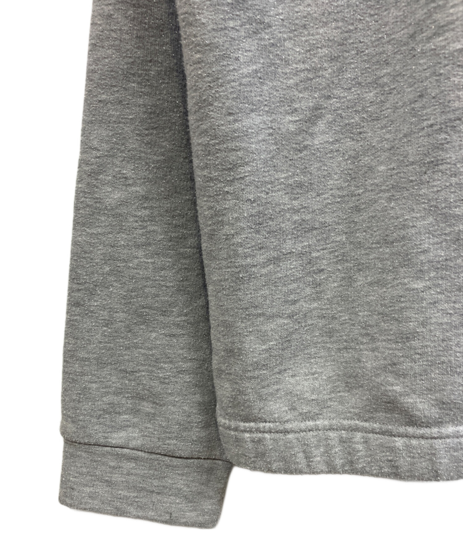 中古・古着通販】MONCLER (モンクレール) プルオーバーパーカー グレー
