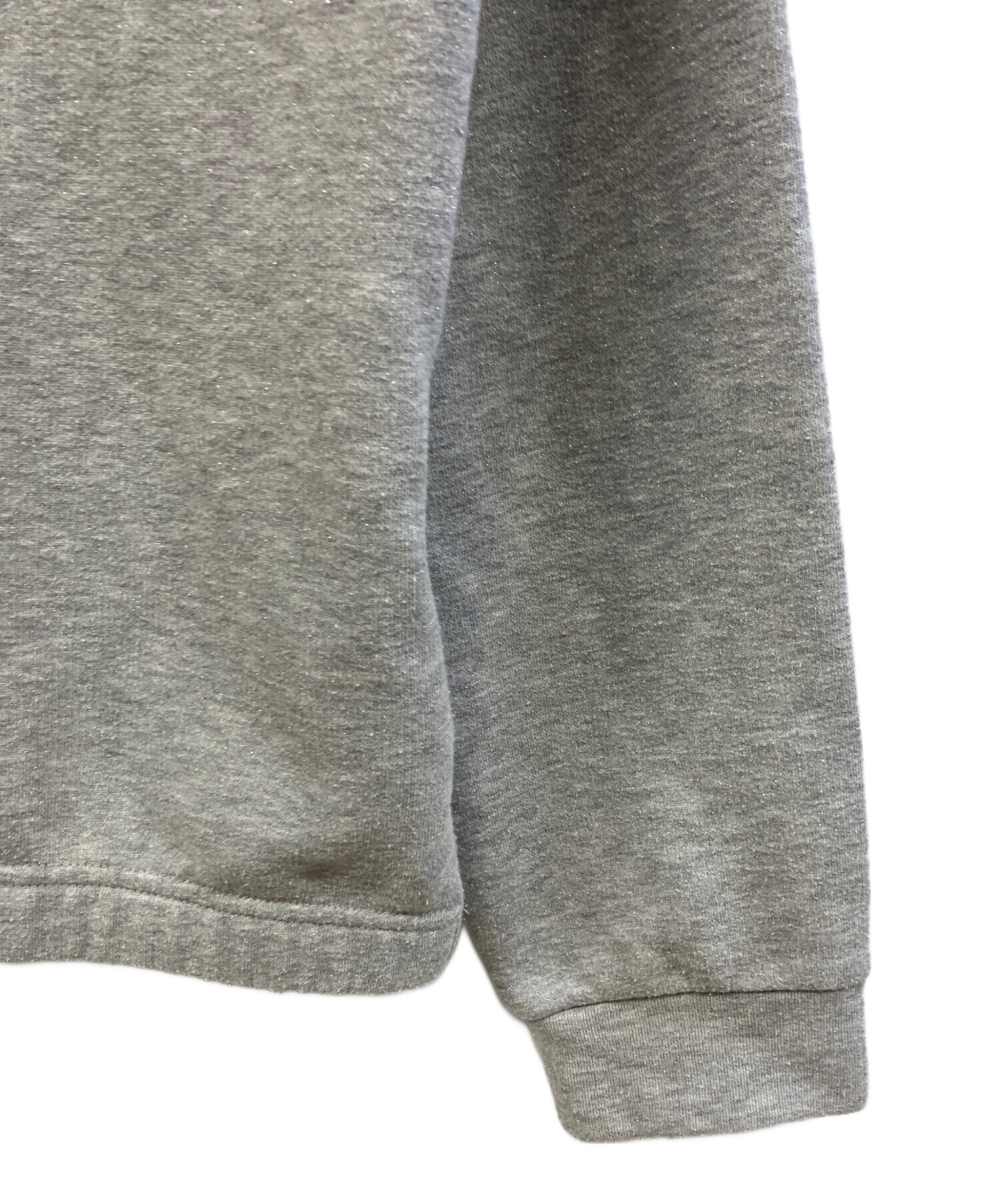 中古・古着通販】MONCLER (モンクレール) プルオーバーパーカー グレー