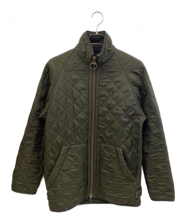 Barbour キルティングジャケット オリーブグリーン 中古・古着通販】Barbour (バブアー) キルティングジャケット グリーン