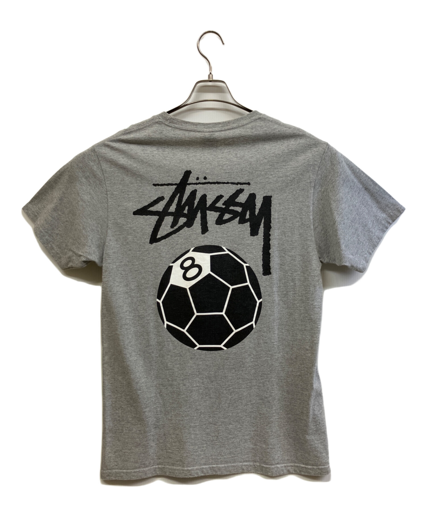 中古・古着通販】stussy (ステューシー) 半袖カットソー グレー サイズ