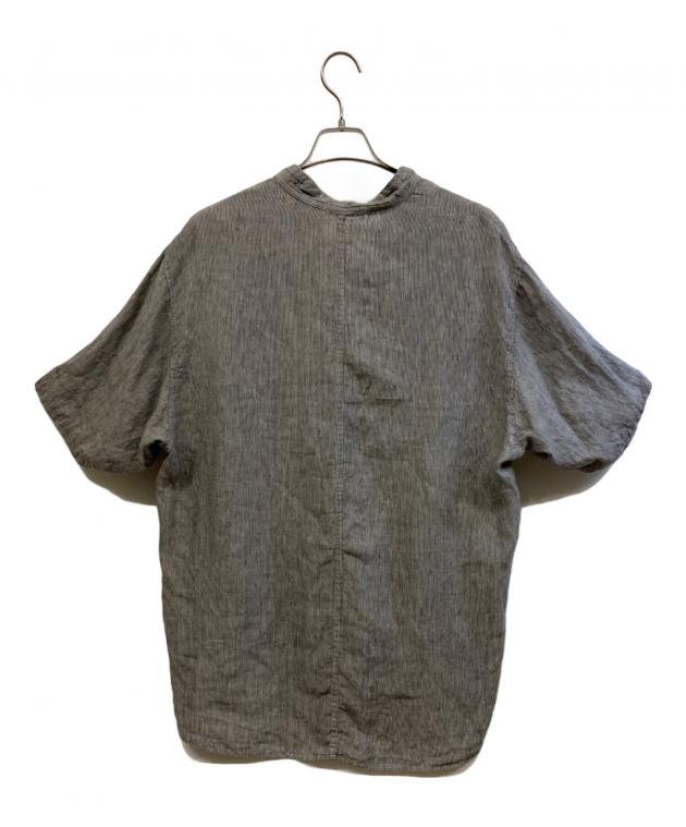 confect コンフェクト リネンスキッパー 半袖シャツ 中古・古着通販】confect (コンフェクト) 半袖スキッパーシャツ