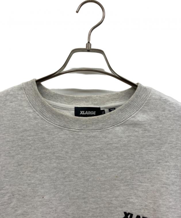 えりチャコールグレー44XL 中古・古着通販】X-LARGE (エクストララージ) スウェット グレー