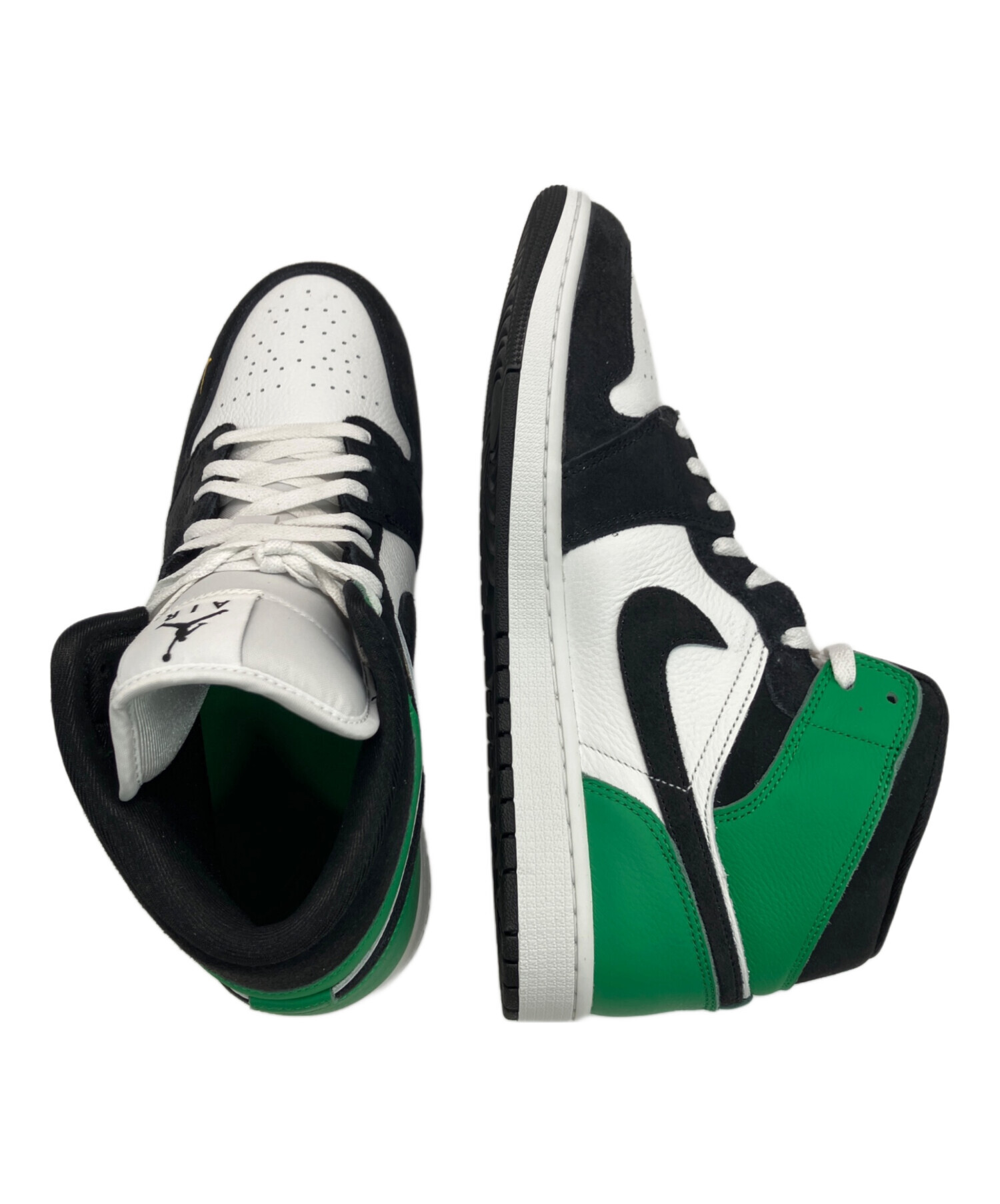 NIKE ナイキ スニーカー 26cm 緑x黒x白 【古着】【中古】 中古・古着通販】NIKE (ナイキ) ハイカットスニーカー サミット