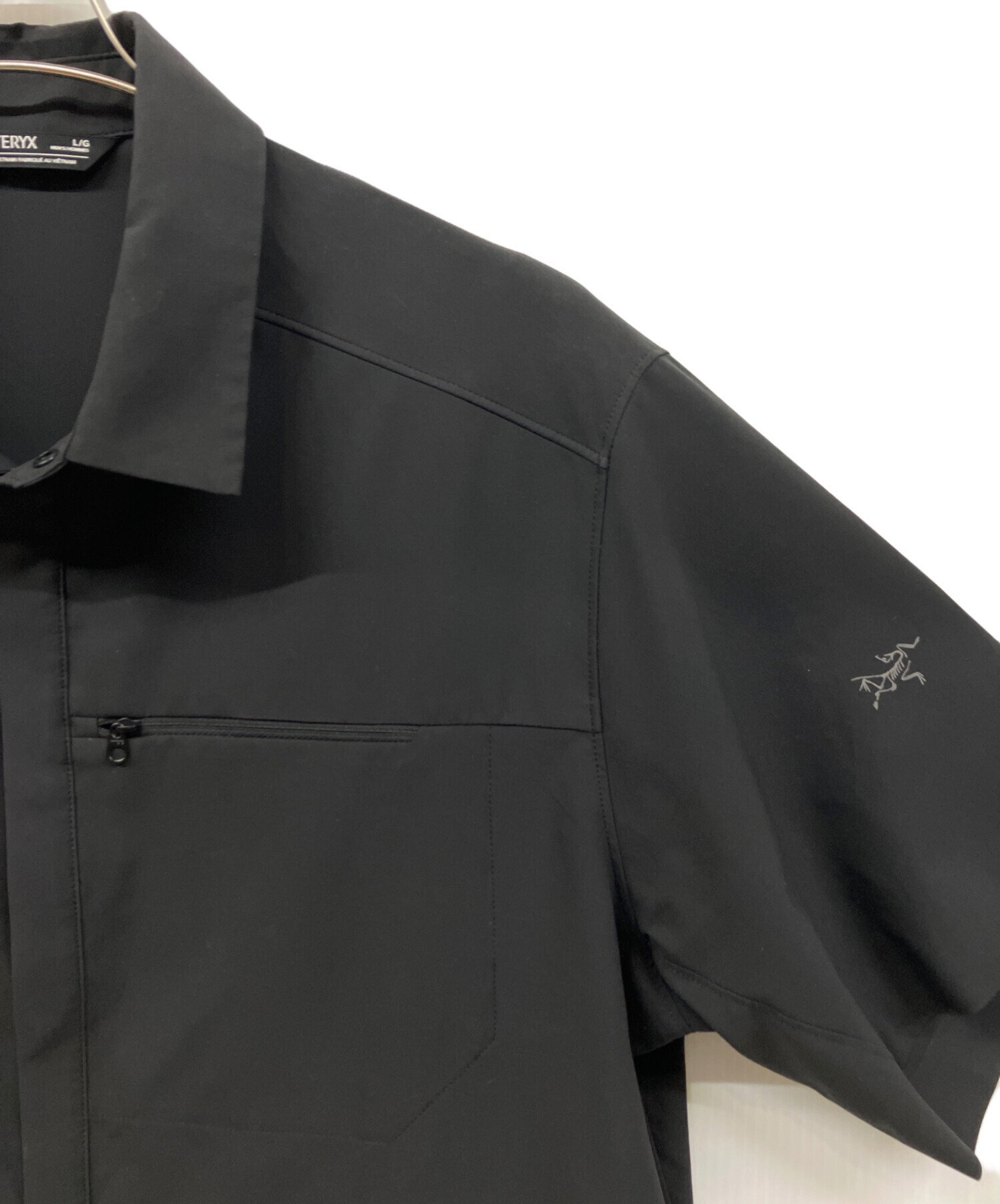 中古・古着通販】ARC'TERYX (アークテリクス) 半袖シャツ ブラック