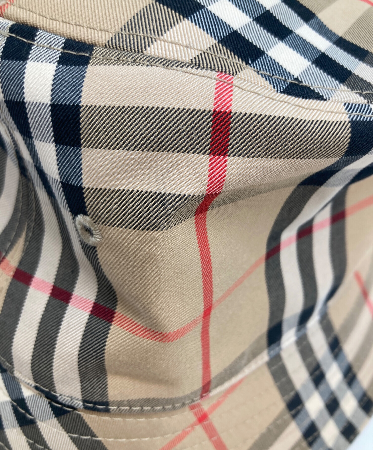 中古・古着通販】BURBERRY (バーバリー) バケットハット ブラウン