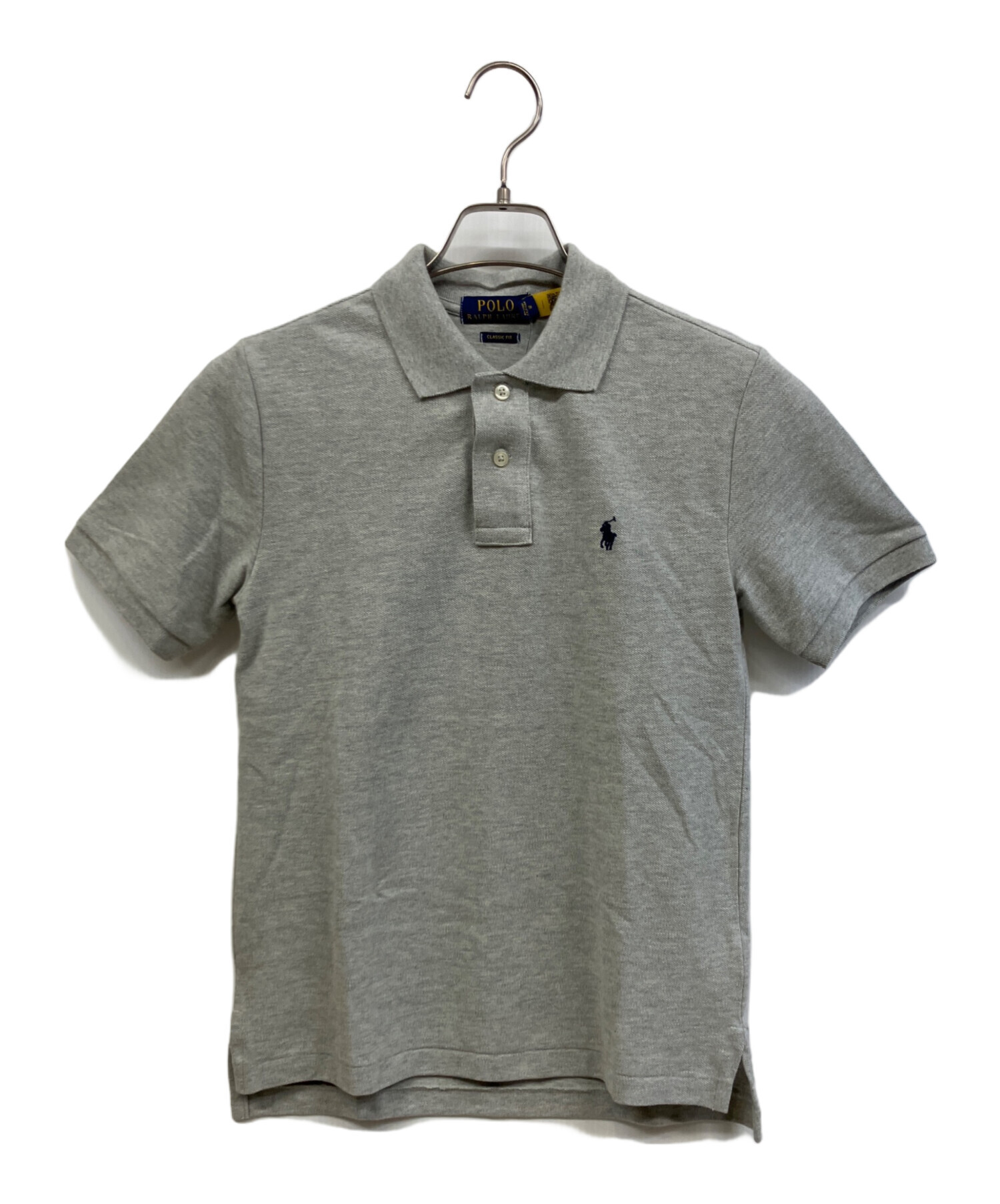 古着 ラルフローレン Ralph Lauren POLO ワンポイント　グレー 中古・古着通販】POLO RALPH LAUREN (ポロ・ラルフローレン
