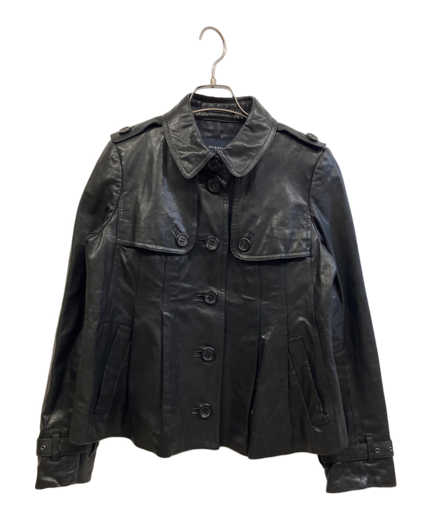中古・古着通販】BURBERRY LONDON (バーバリーロンドン) ラムレザー