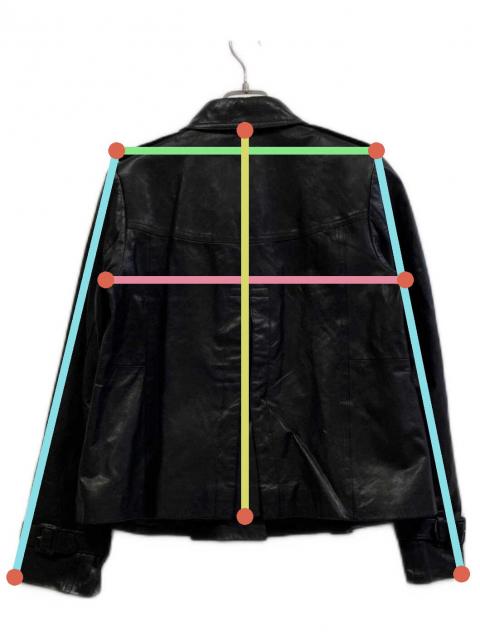 中古・古着通販】BURBERRY LONDON (バーバリーロンドン) ラムレザー