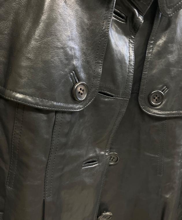 中古・古着通販】BURBERRY LONDON (バーバリーロンドン) ラムレザー