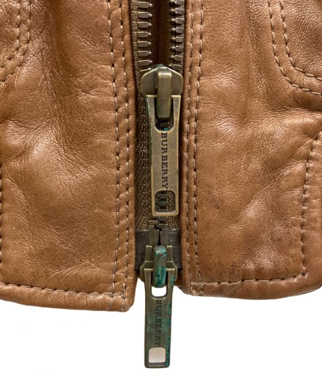 中古・古着通販】BURBERRY LONDON (バーバリーロンドン) ラムレザー