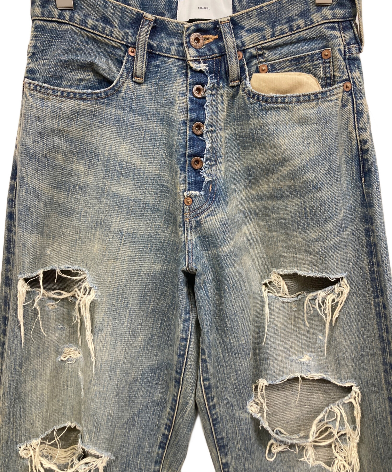 中古・古着通販】SUGARHILL (シュガーヒル) デニムパンツ インディゴ 
