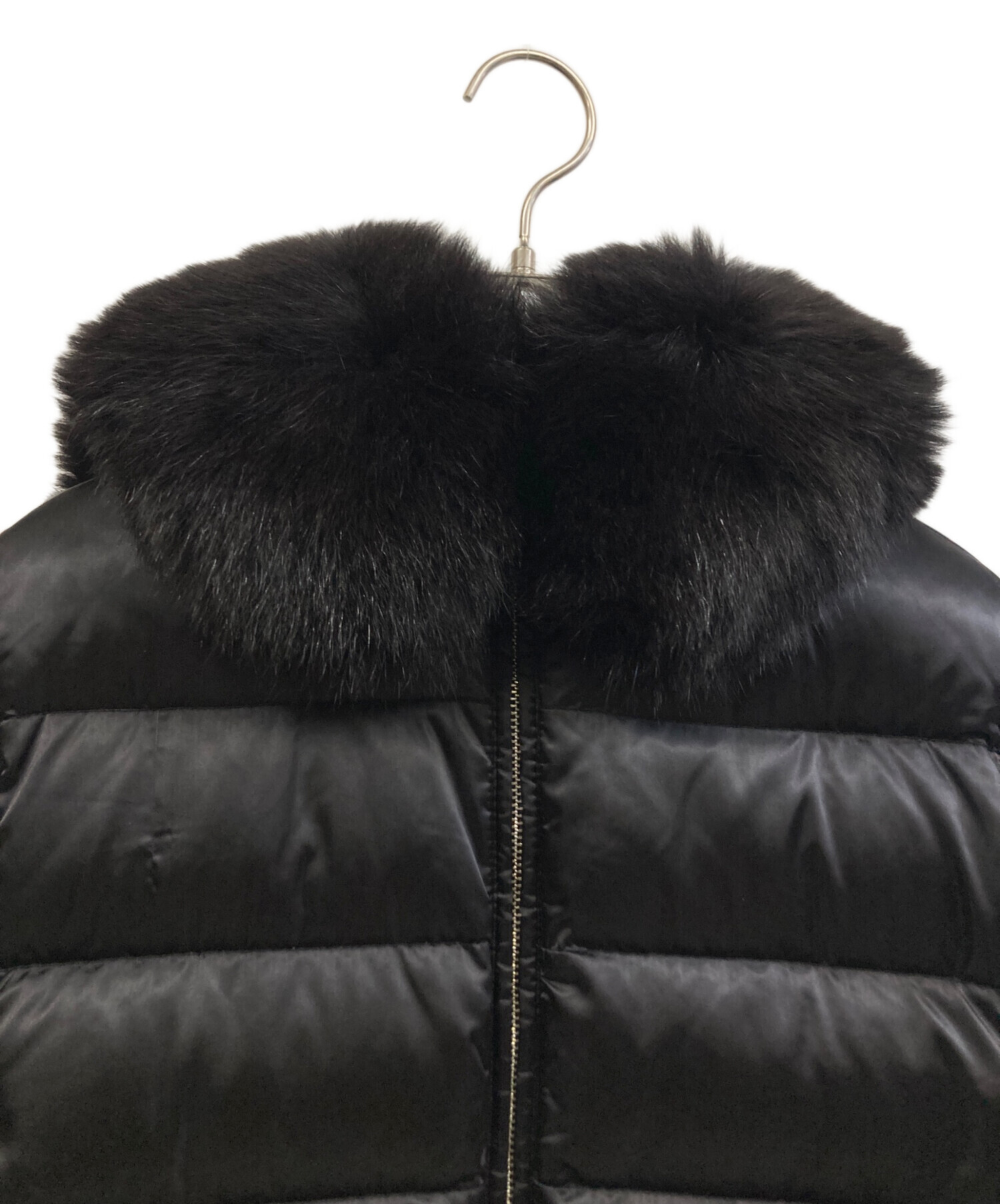 中古・古着通販】PRADA (プラダ) ダウンジャケット ブラック サイズ:40