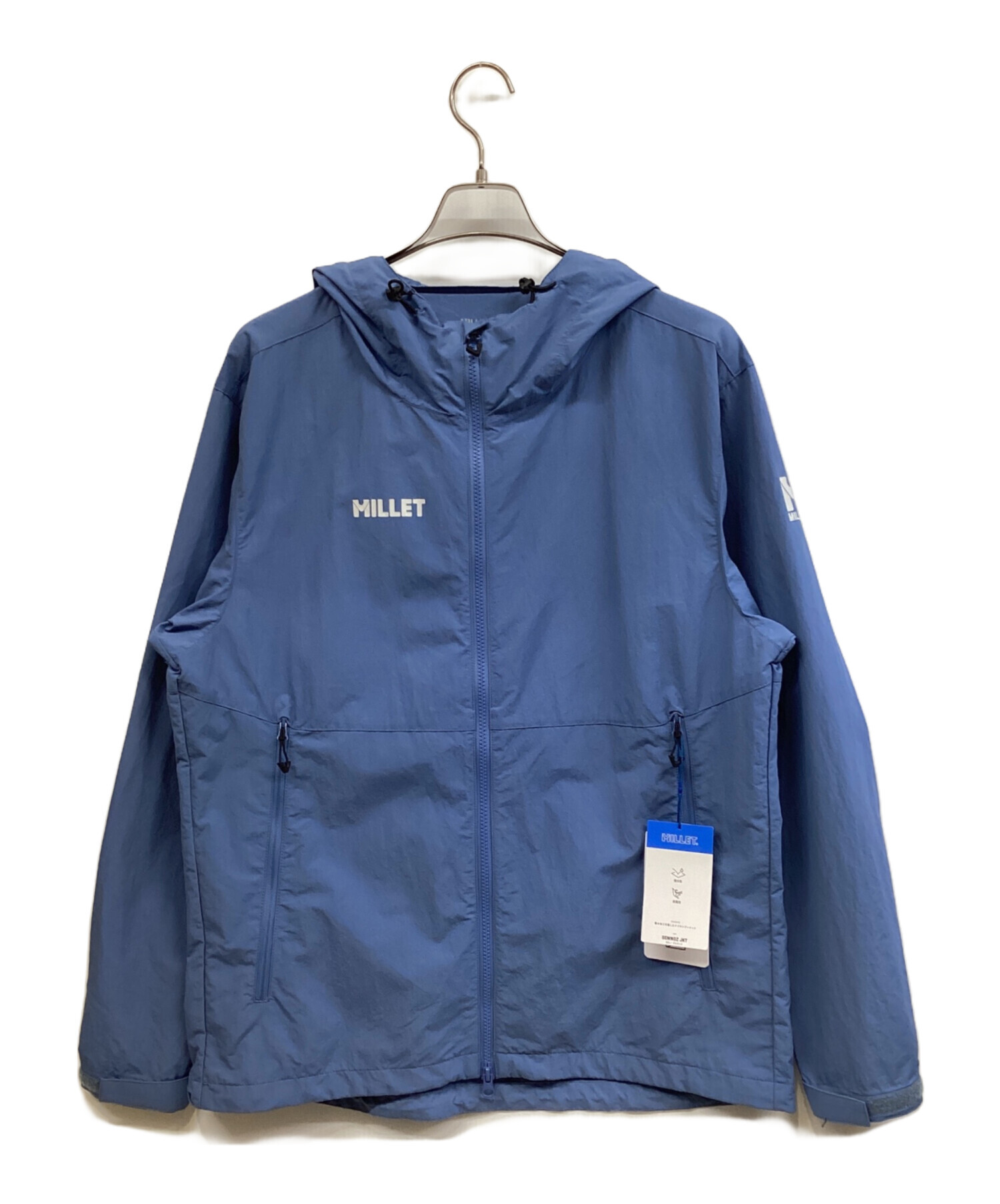 中古・古着通販】MILLET (ミレー) ナイロンジャケット ブルー サイズ