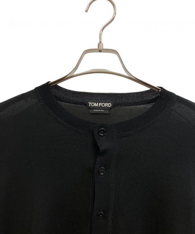 トムフォード　シルク半袖セーター46 中古・古着通販】TOM FORD (トムフォード) シルク混ヘンリーTシャツ