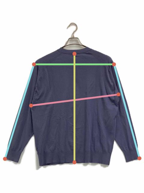 中古・古着通販】AURALEE (オーラリー) 長袖カットソー ブルー サイズ