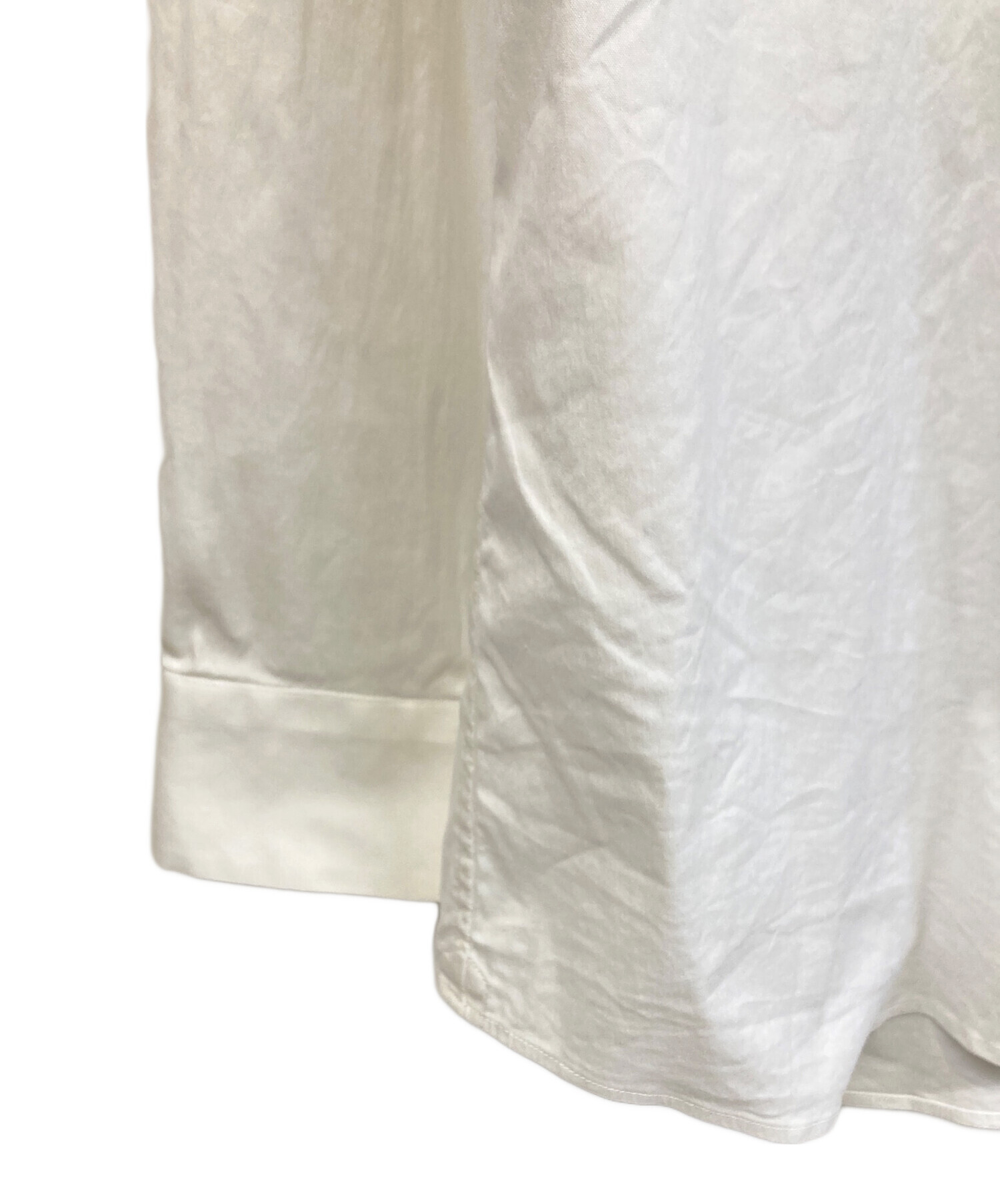 中古・古着通販】PRADA (プラダ) 長袖シャツ ホワイト サイズ:48
