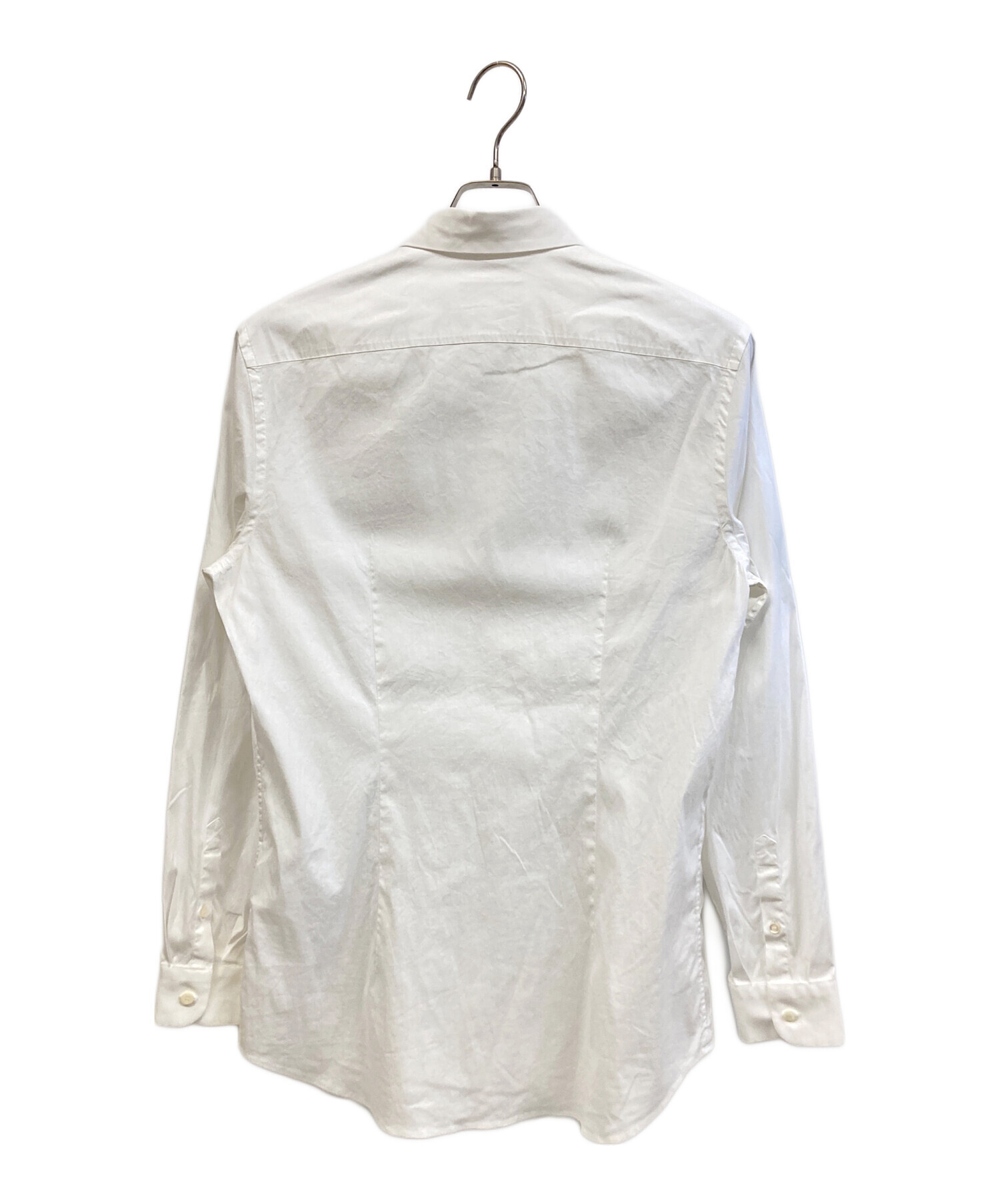 中古・古着通販】PRADA (プラダ) 長袖シャツ ホワイト サイズ:48