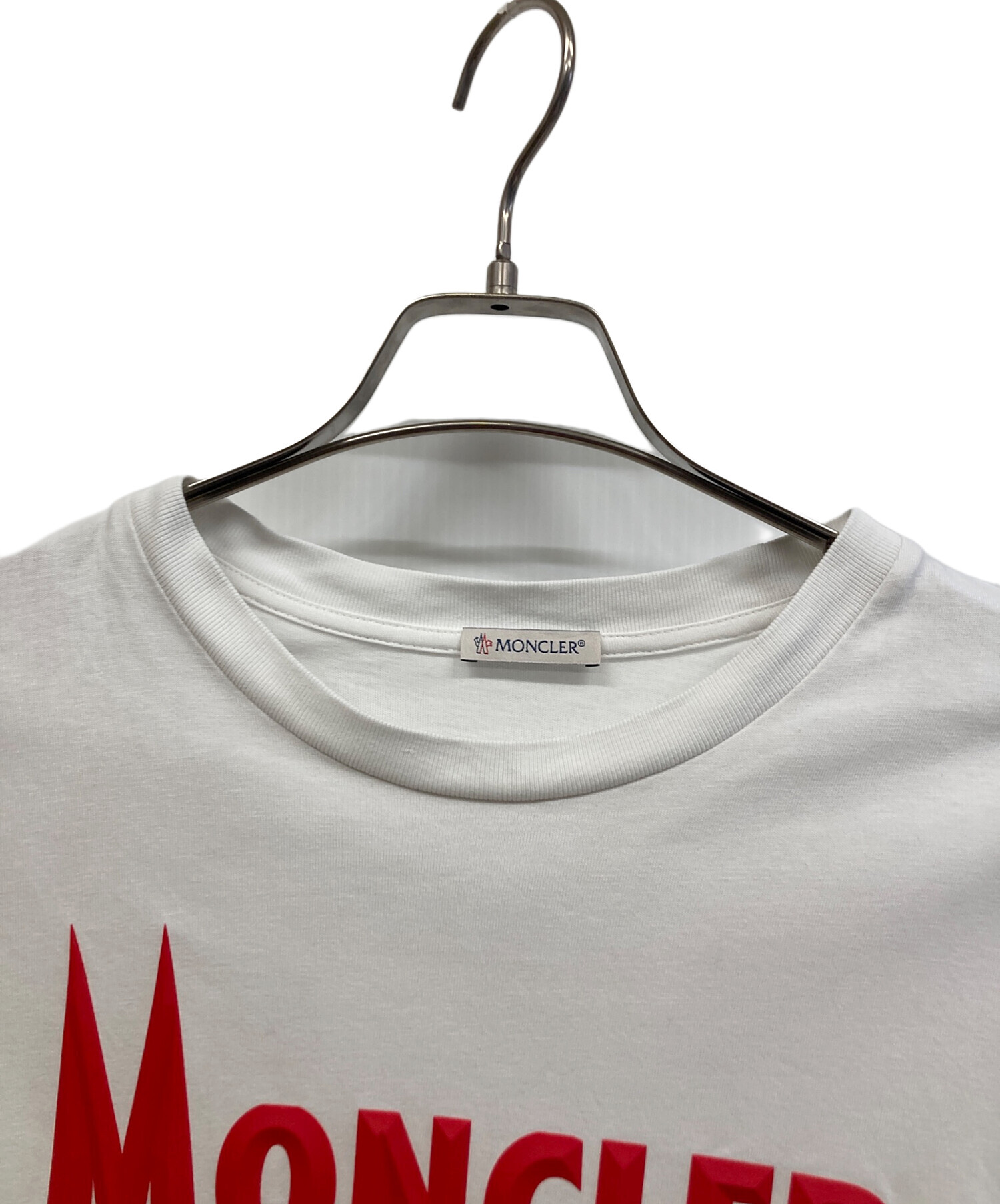 中古・古着通販】MONCLER (モンクレール) 長袖カットソー ホワイト