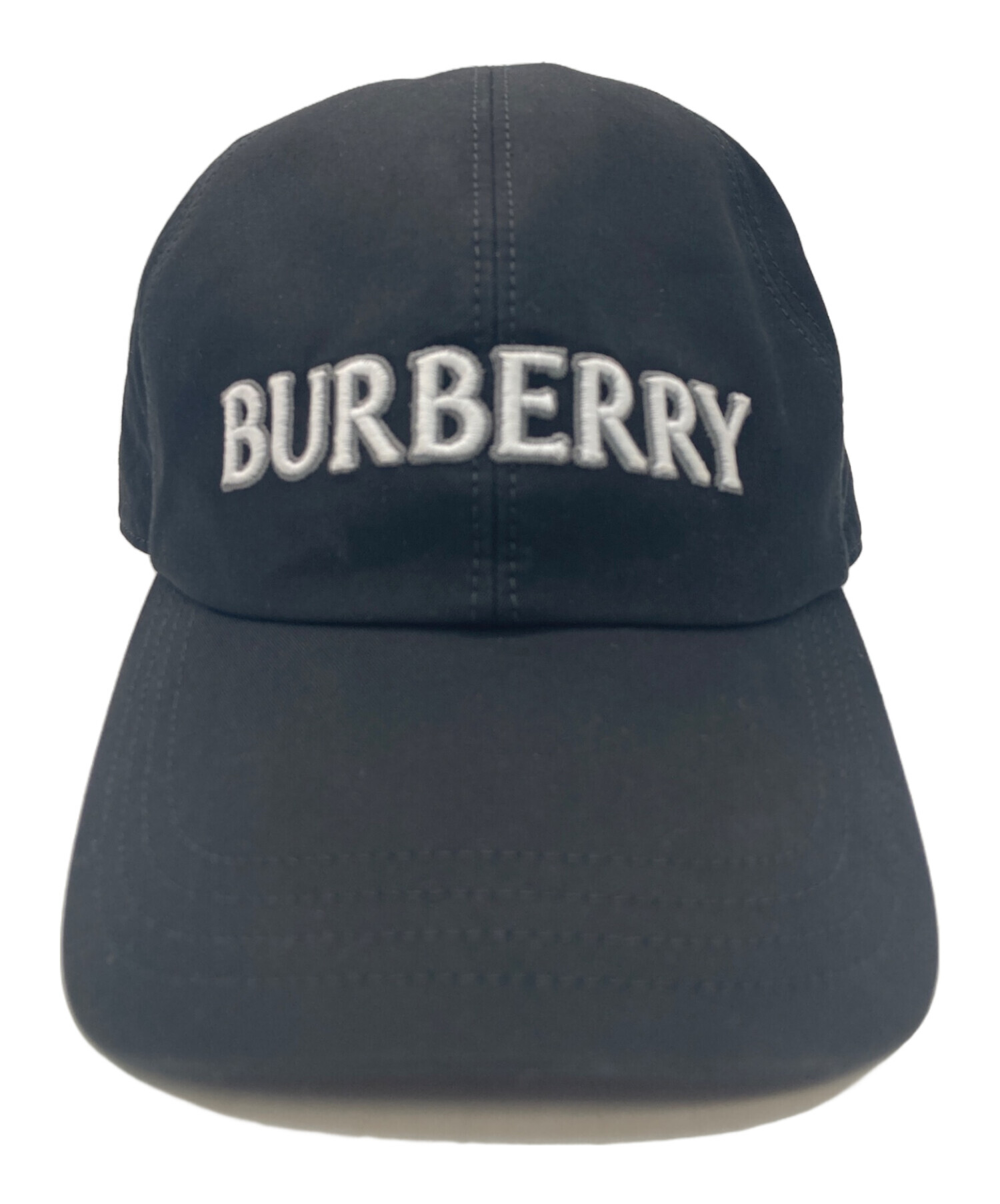 中古・古着通販】BURBERRY (バーバリー) キャップ ブラック サイズ