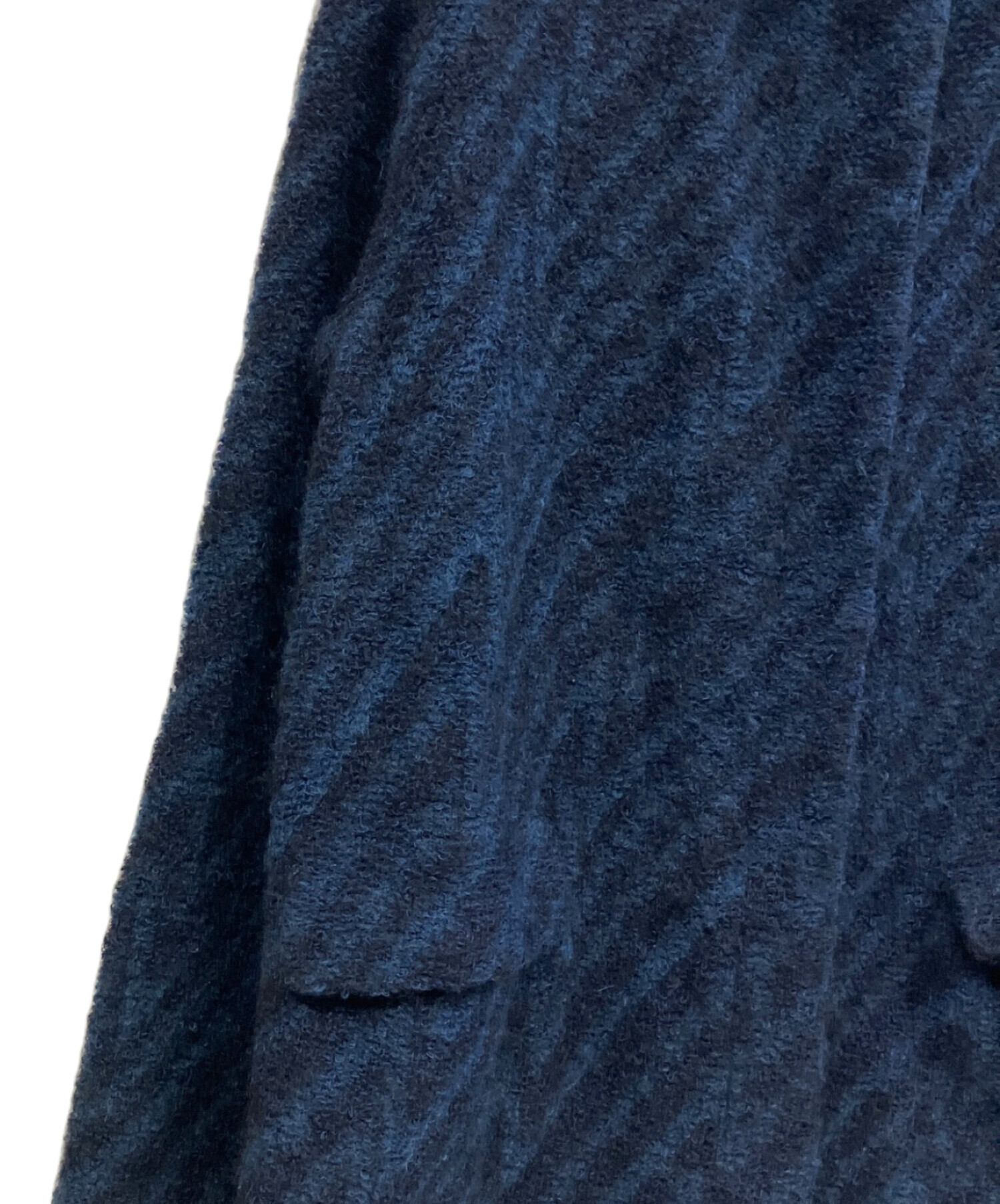 中古・古着通販】missoni (ミッソーニ) ロングコート ネイビー サイズ