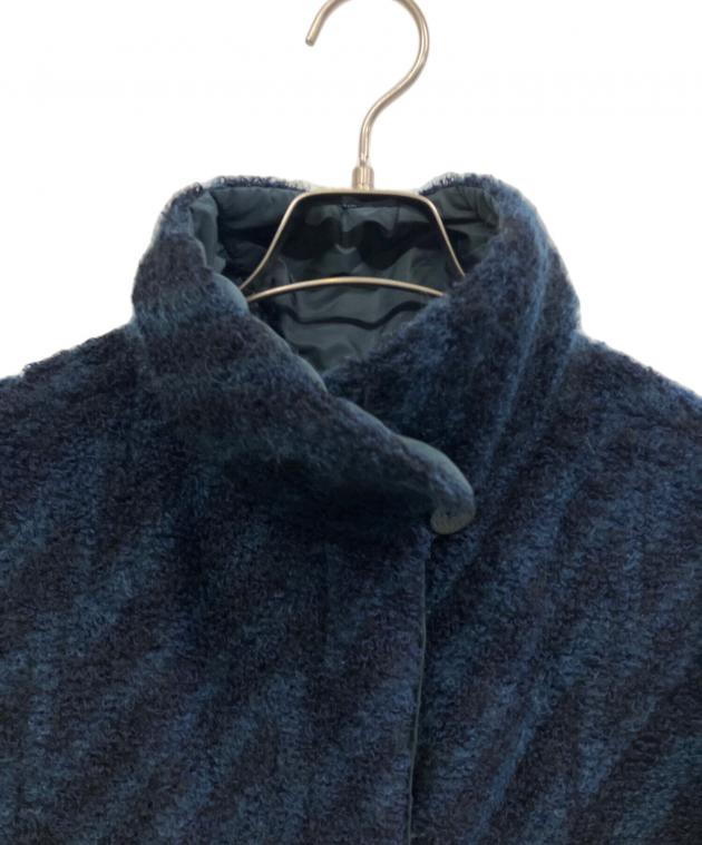 中古・古着通販】missoni (ミッソーニ) ロングコート ネイビー サイズ