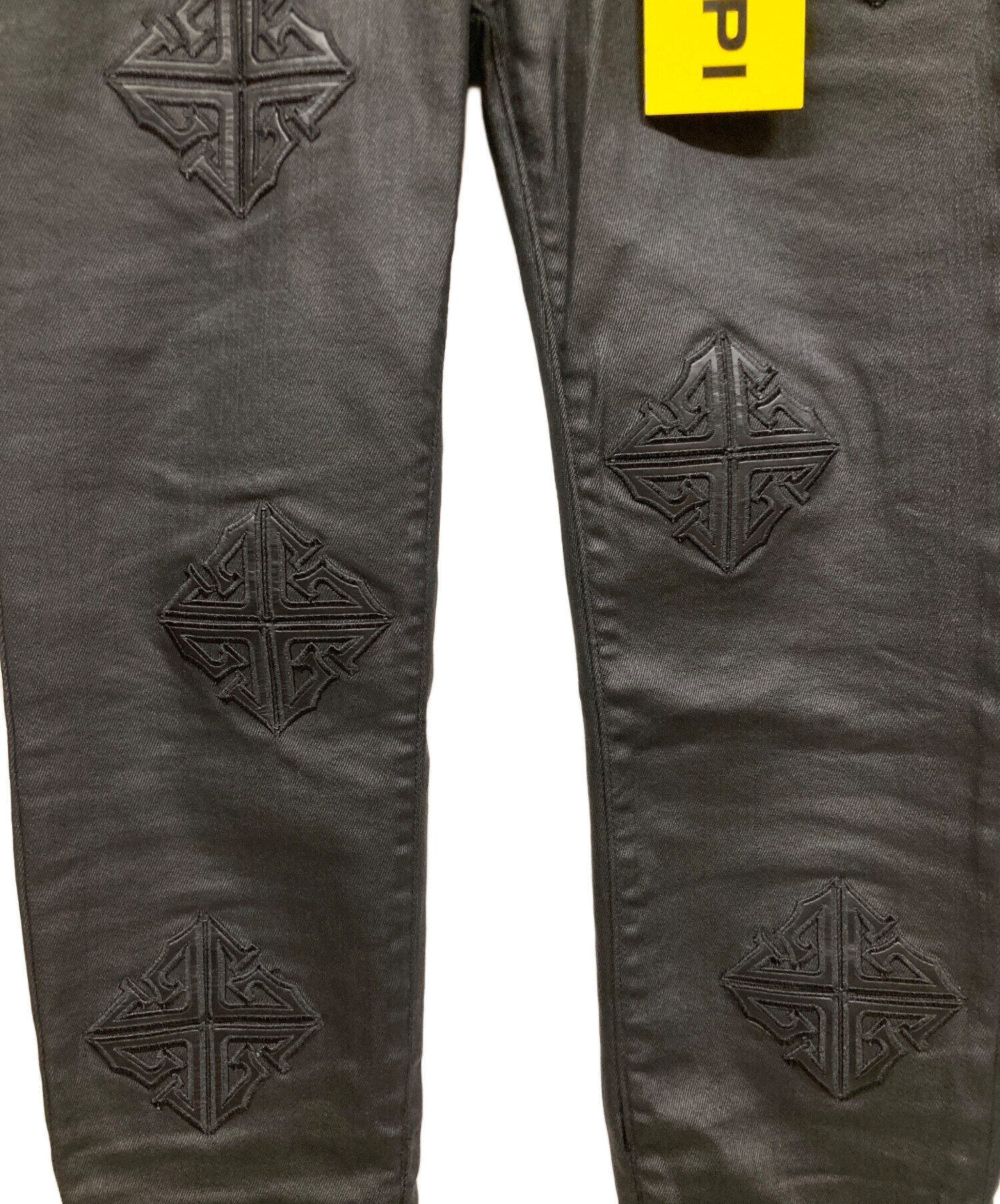 中古・古着通販】GUAPI (グアピ) デニムパンツ ブラック サイズ:32
