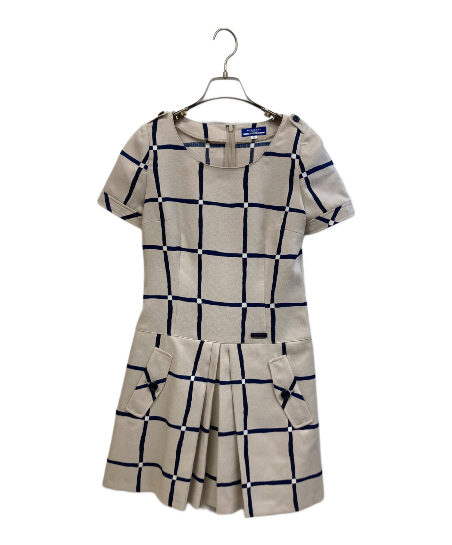 BURBERRY ライトブルー ワンピース 130cm 中古・古着通販】BURBERRY BLUE LABEL (バーバリー ブルー レーベル