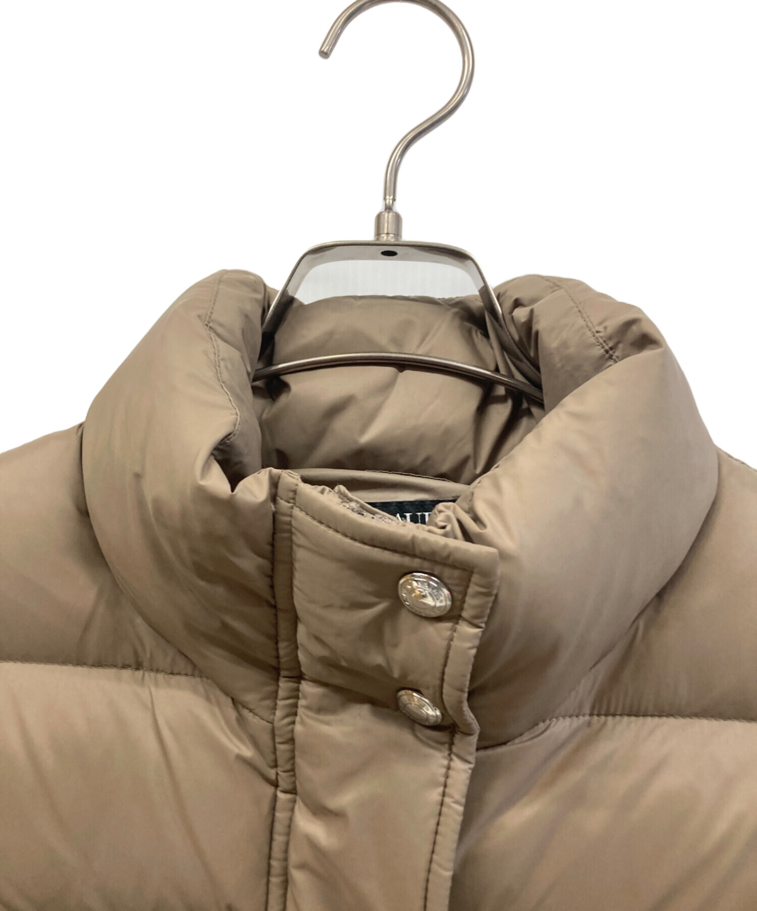 未使用級 ラルフローレン ニットダウンベスト ベージュ 中古・古着通販】LAUREN RALPH LAUREN (ローレン ラルフ ローレン