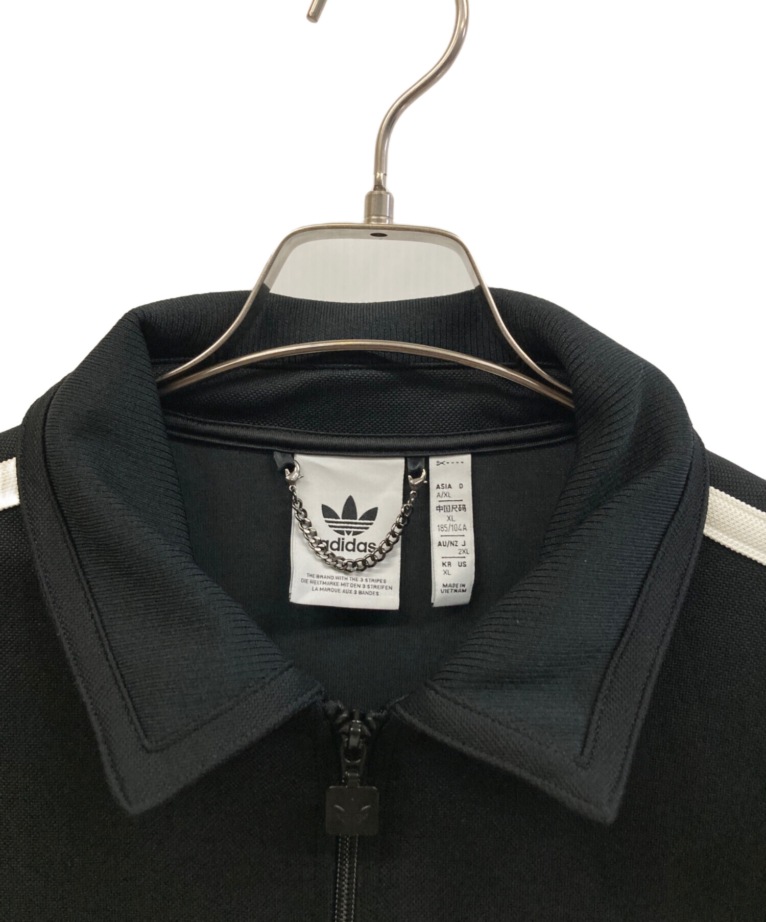 中古・古着通販】adidas (アディダス) トラックジャケット ブラック