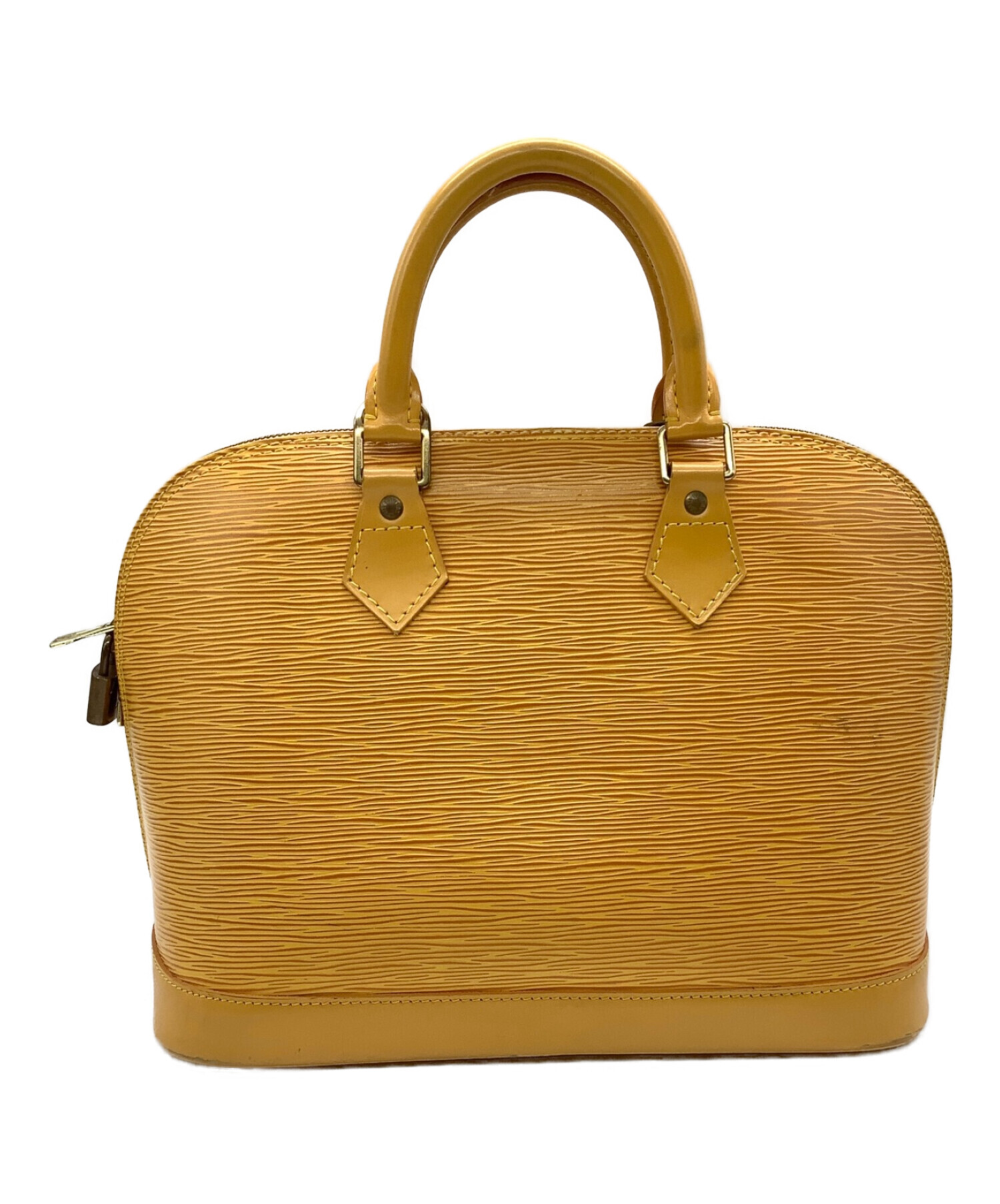ルイヴィトン　エピ　アルマ　イエロー 中古・古着通販】LOUIS VUITTON (ルイ ヴィトン) エピ アルマ タッシリ