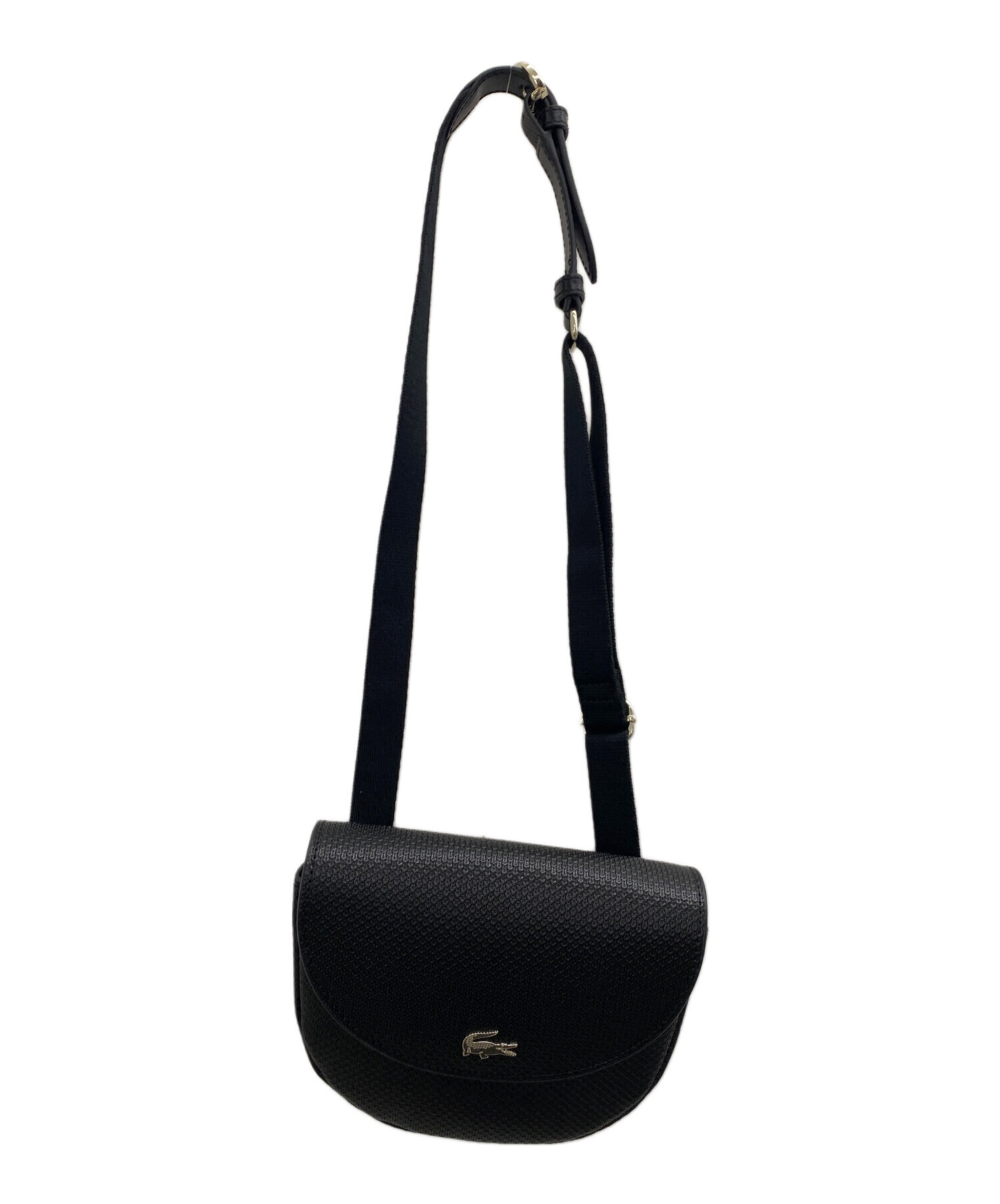 Lacoste ブラック ウエストバッグ セール】 アクティブナイロン