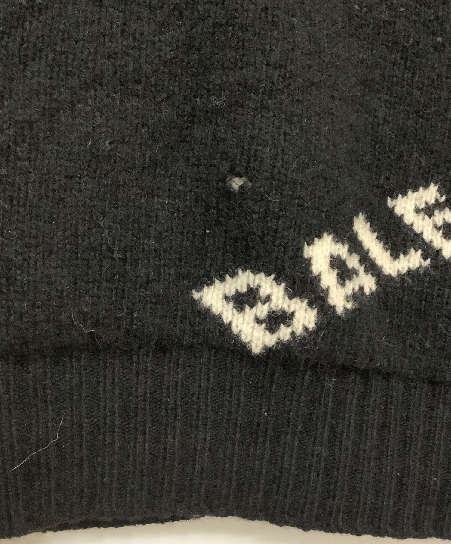 中古・古着通販】BALENCIAGA (バレンシアガ) ロゴ総柄ジャガード 中古・古着通販】BALENCIAGA (バレンシアガ) ロゴ総柄ジャガード