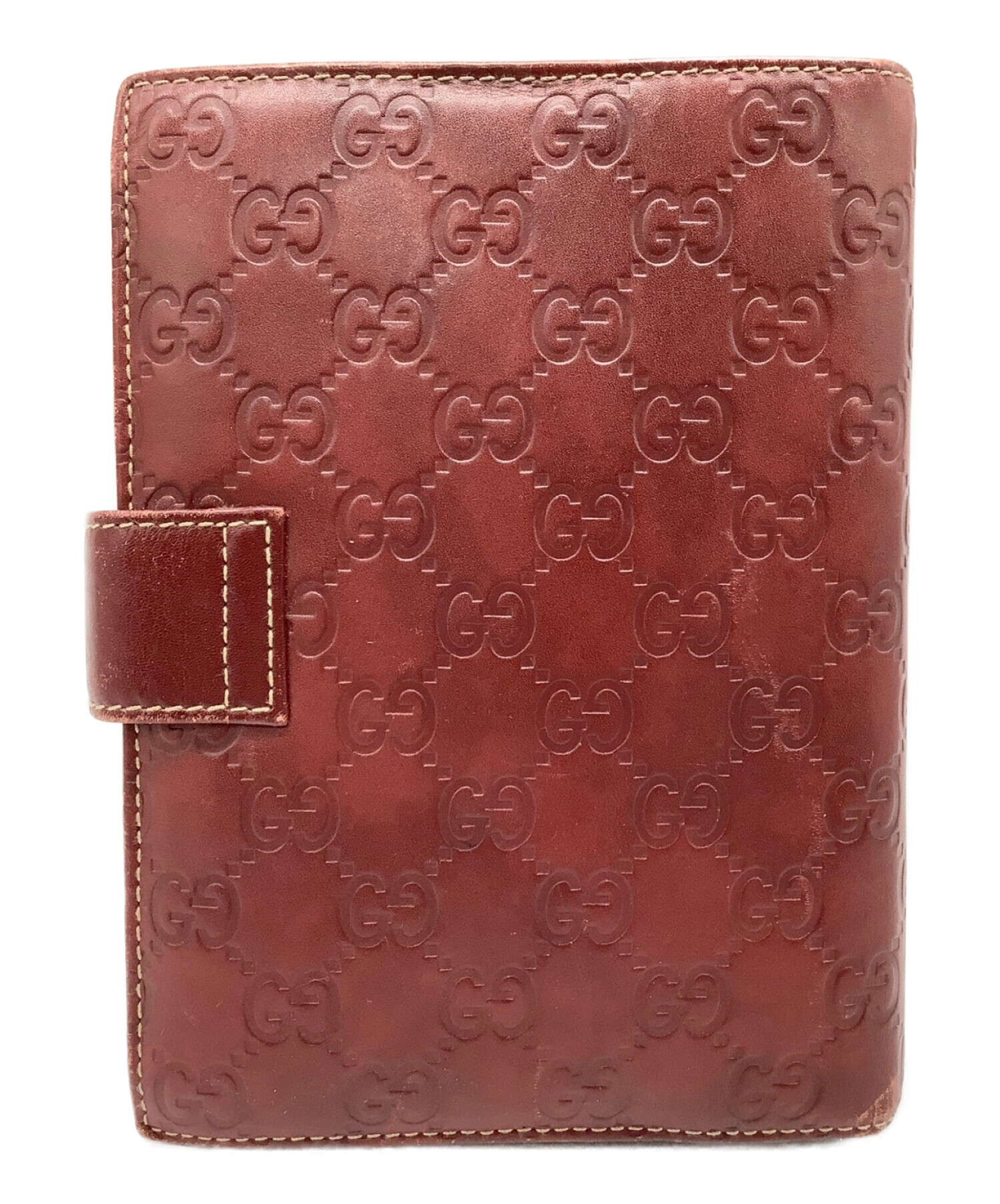 中古・古着通販】GUCCI (グッチ) 手帳カバー レッド｜ブランド・古着