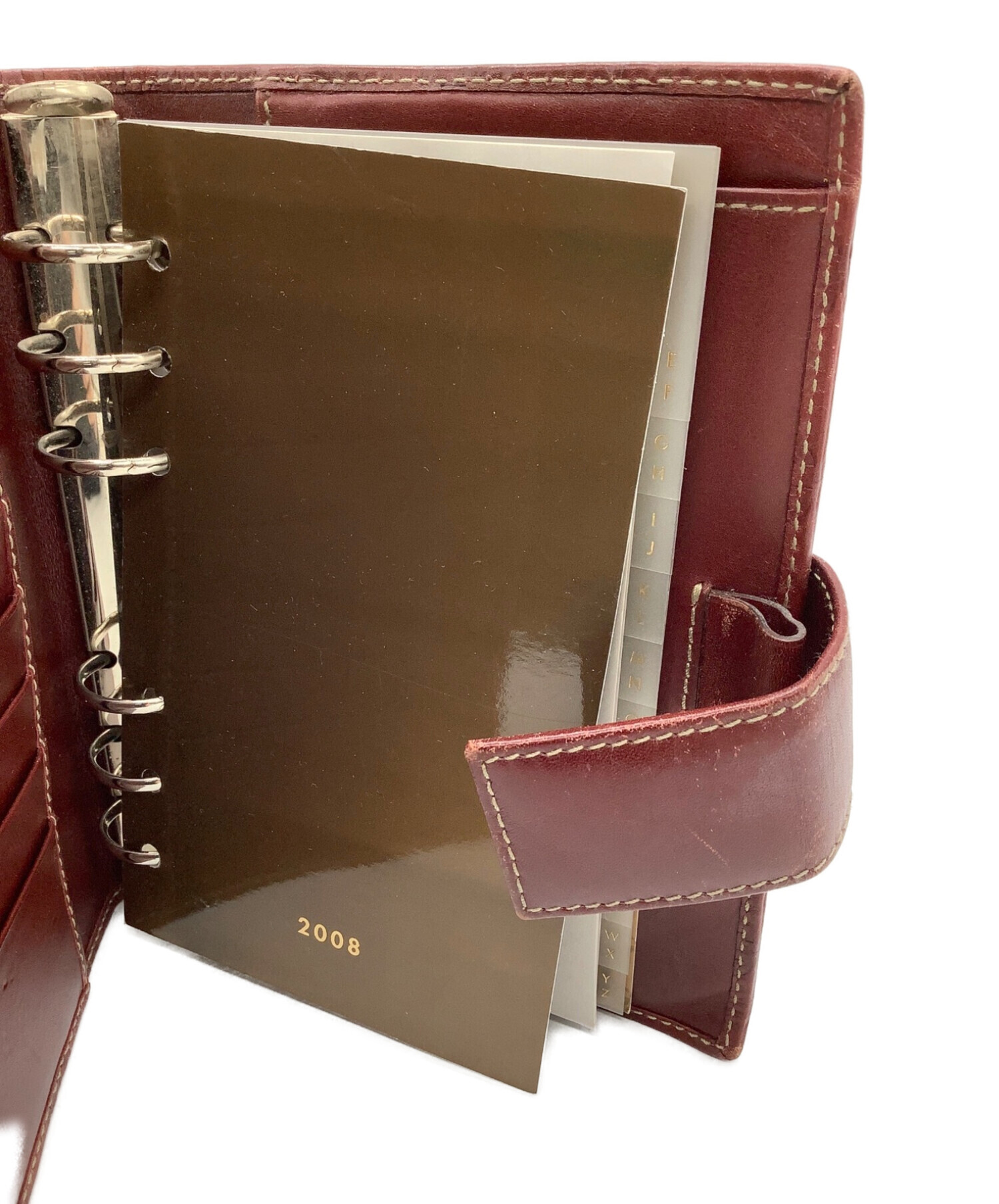 中古・古着通販】GUCCI (グッチ) 手帳カバー レッド｜ブランド