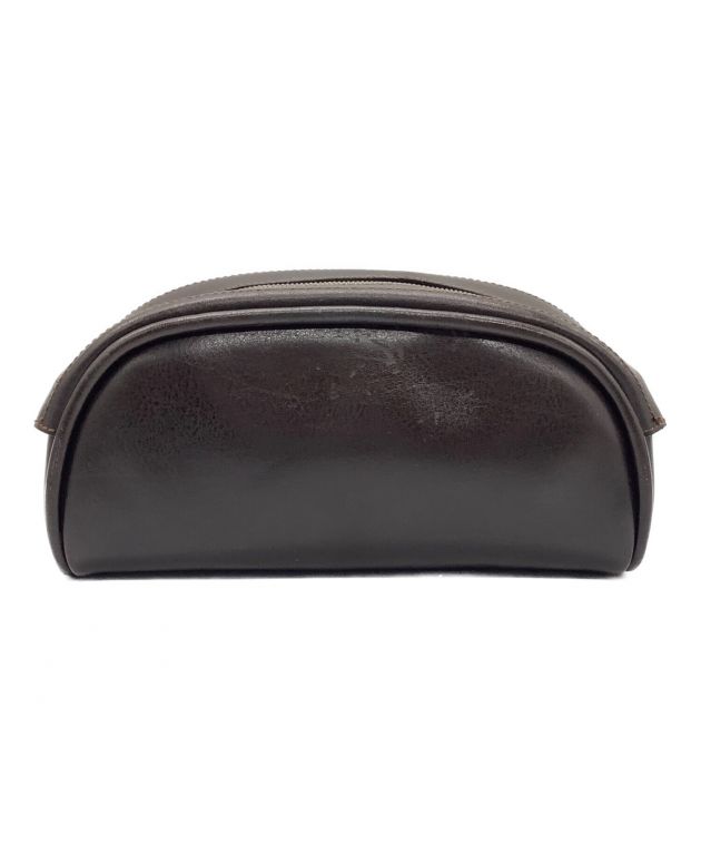 Ferragamo　ヴィンテージ フェラガモ　ダークブラウン クラッチバッグ 中古・古着通販】Salvatore Ferragamo (サルヴァトーレ フェラガモ