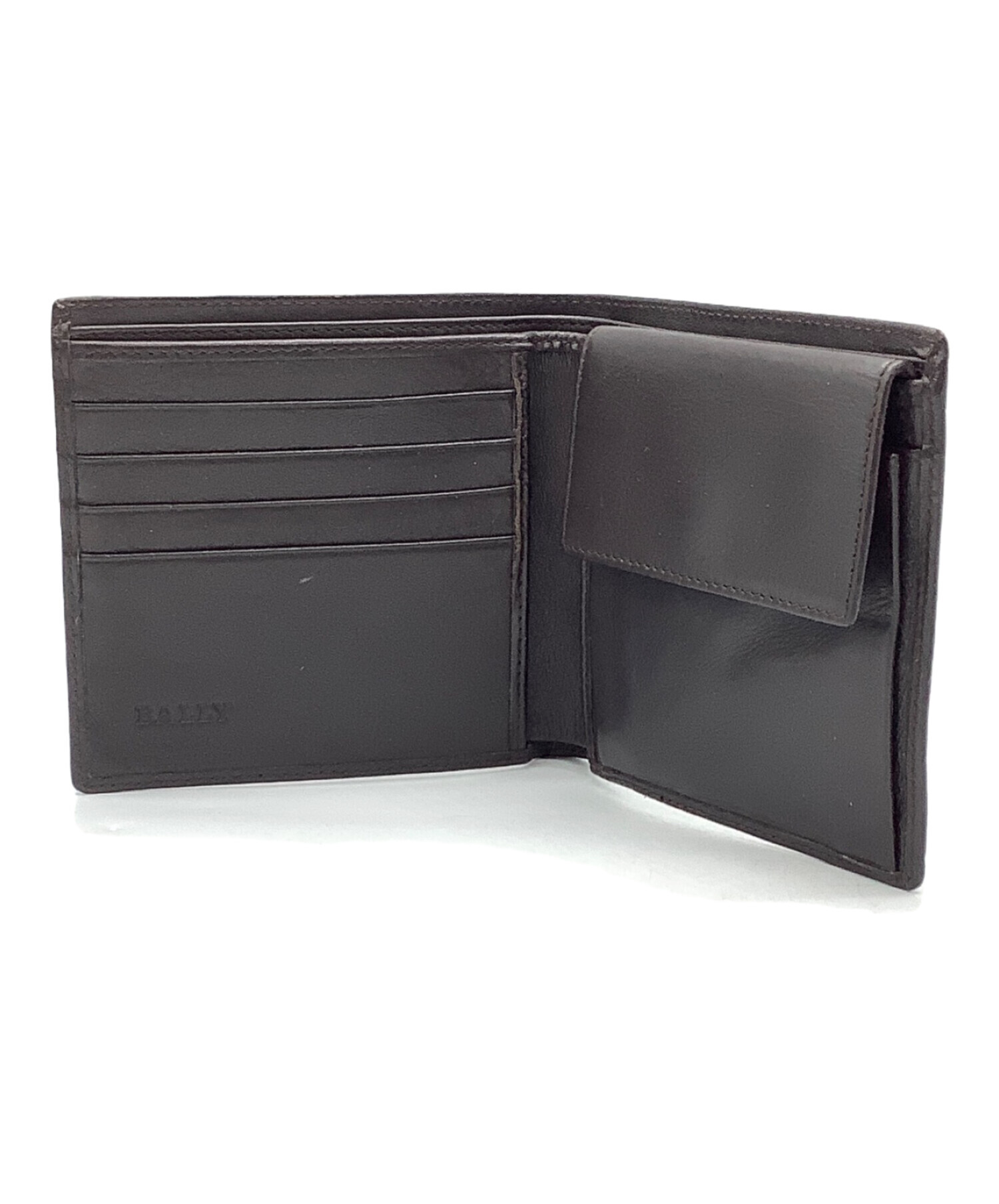 正規品　BALLY メンズ二つ折財布　未使用品 中古・古着通販】BALLY (バリー) 2つ折り財布 ブラック｜ブランド